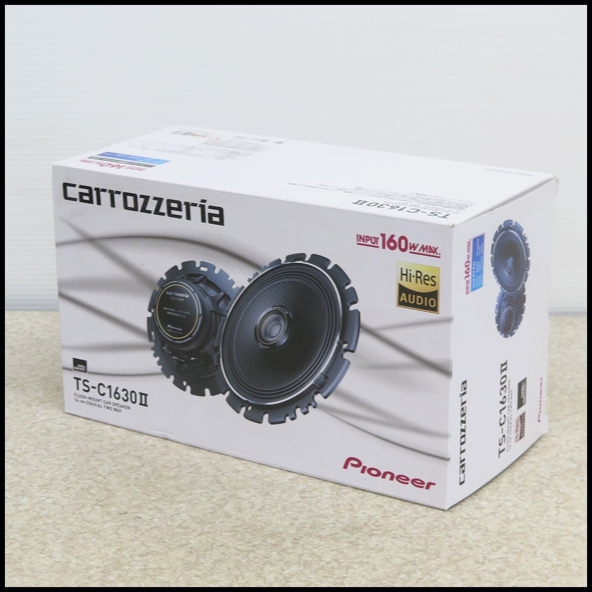 ●未使用! carrozzeria/カロッツェリア 16cm コアキシャル2ウェイスピーカー TS-C1630Ⅱ カーオーディオ/ハイレゾ/Pioneer/パイオニア拍卖