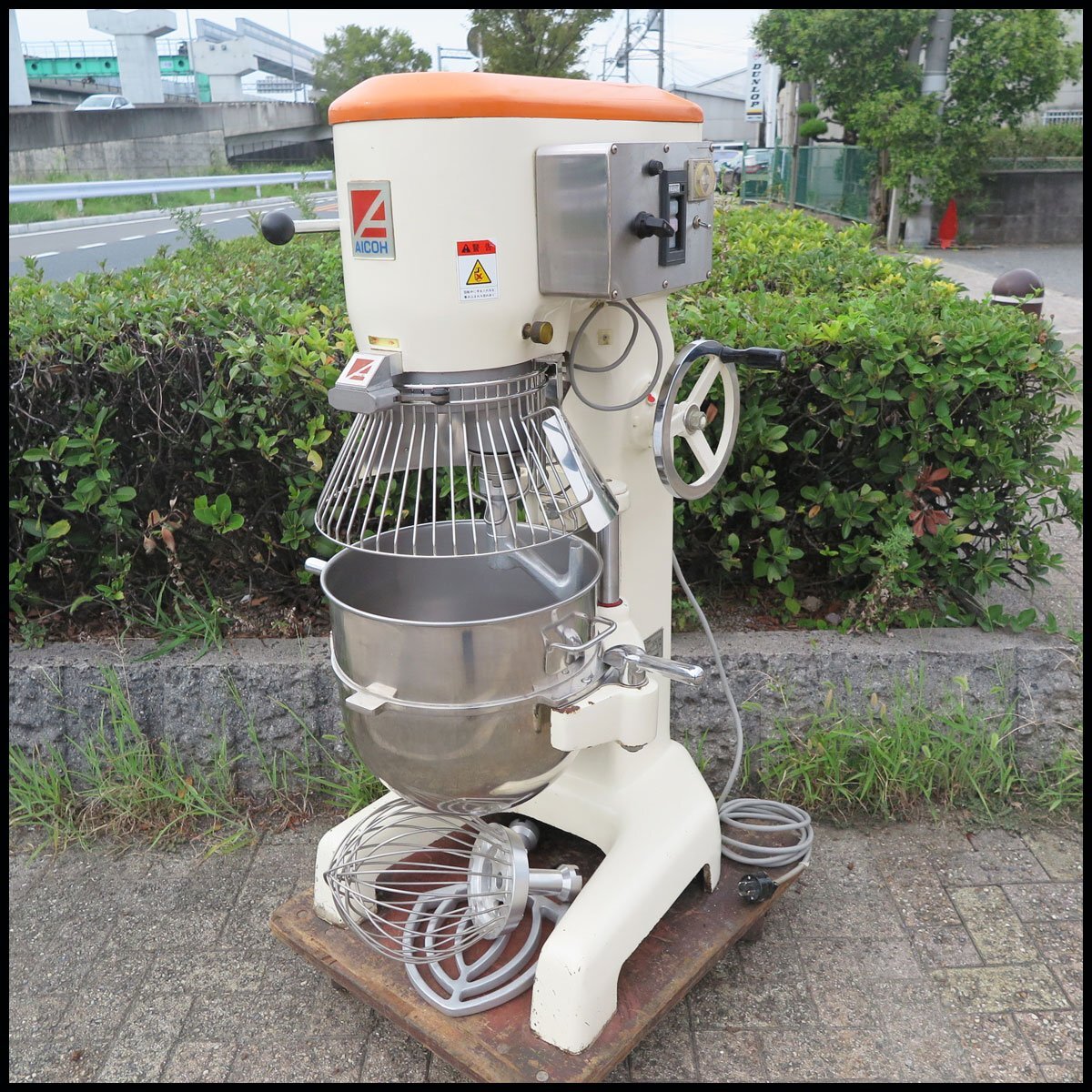 ▽1) 愛工舎AICOH スパイラルミキサー マイティ30H MT-30H 200V 60Hz アイコー 業務用 縦型/厨房機器/こね機/生地/フードミキサ-拍卖