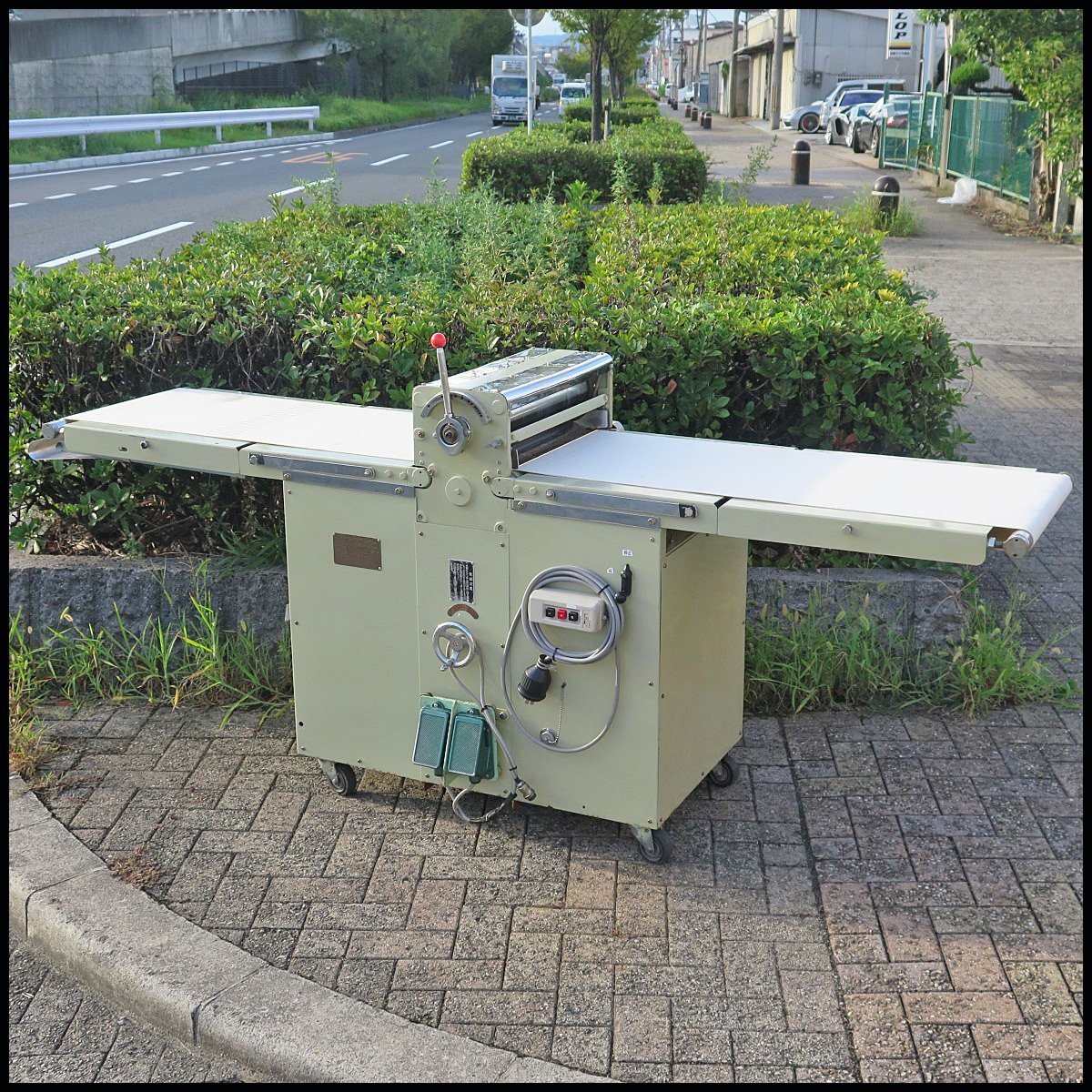△D) 正城機械/マサキ パイローラー MR120 三相200V パイシーター/リバースシーター/生地伸ばし/生地作り/デニッシュ生地/パイ生地拍卖