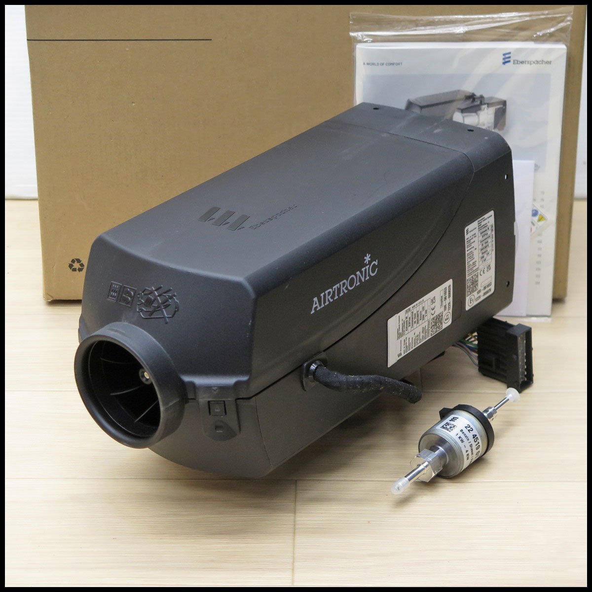 ●2) 未使用! Eberspacher エバスペッヒャー FFヒーター Airtronic M B3Plus エアトロニック Benzin 33W 12V 3kW 【本体のみ】拍卖