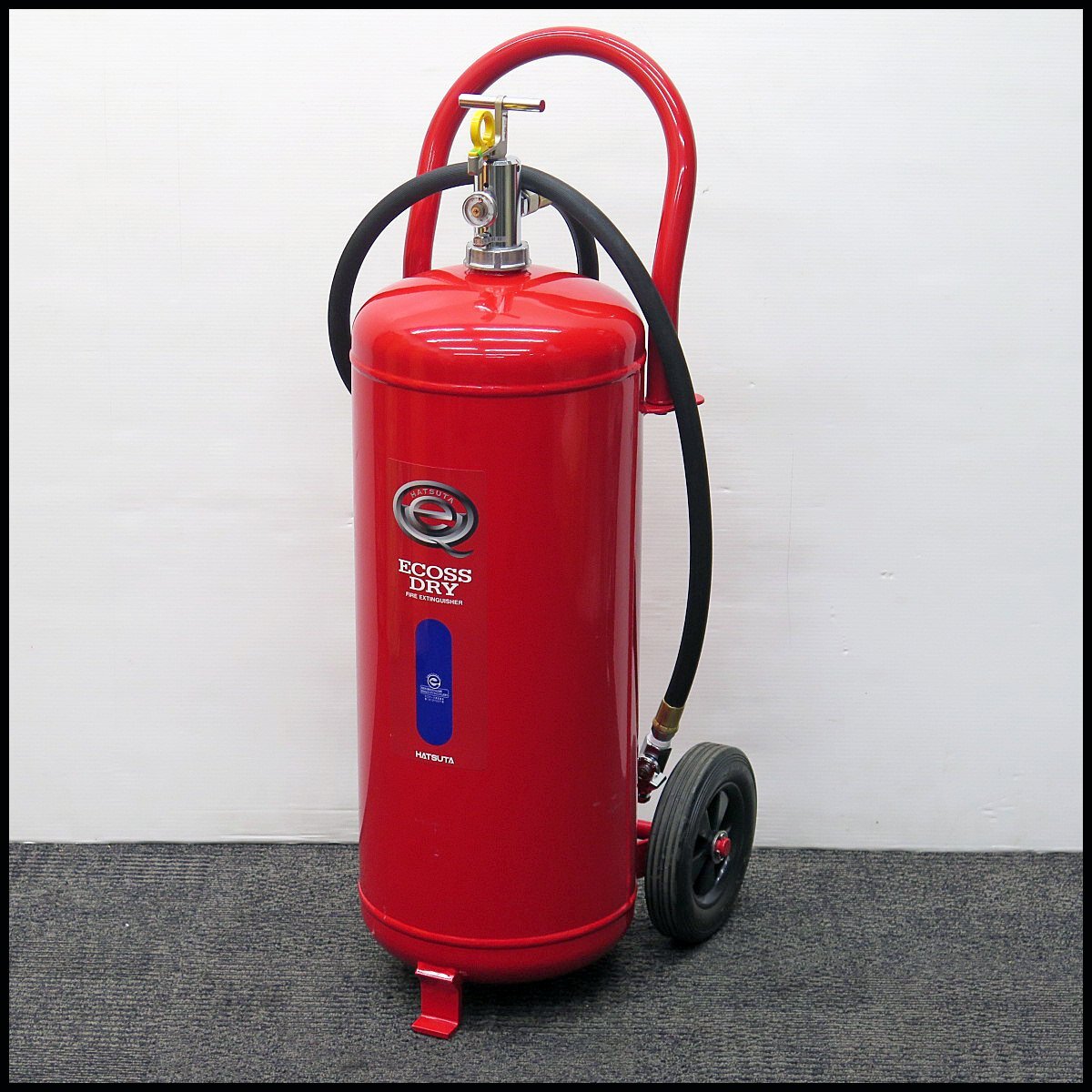 △引取限定 未使用 初田製作所 大型 消化器 PEP-50 ECOSS-DRY バーストレス(蓄圧式) キャスター付き 車載式/粉末/消火設備/50型拍卖