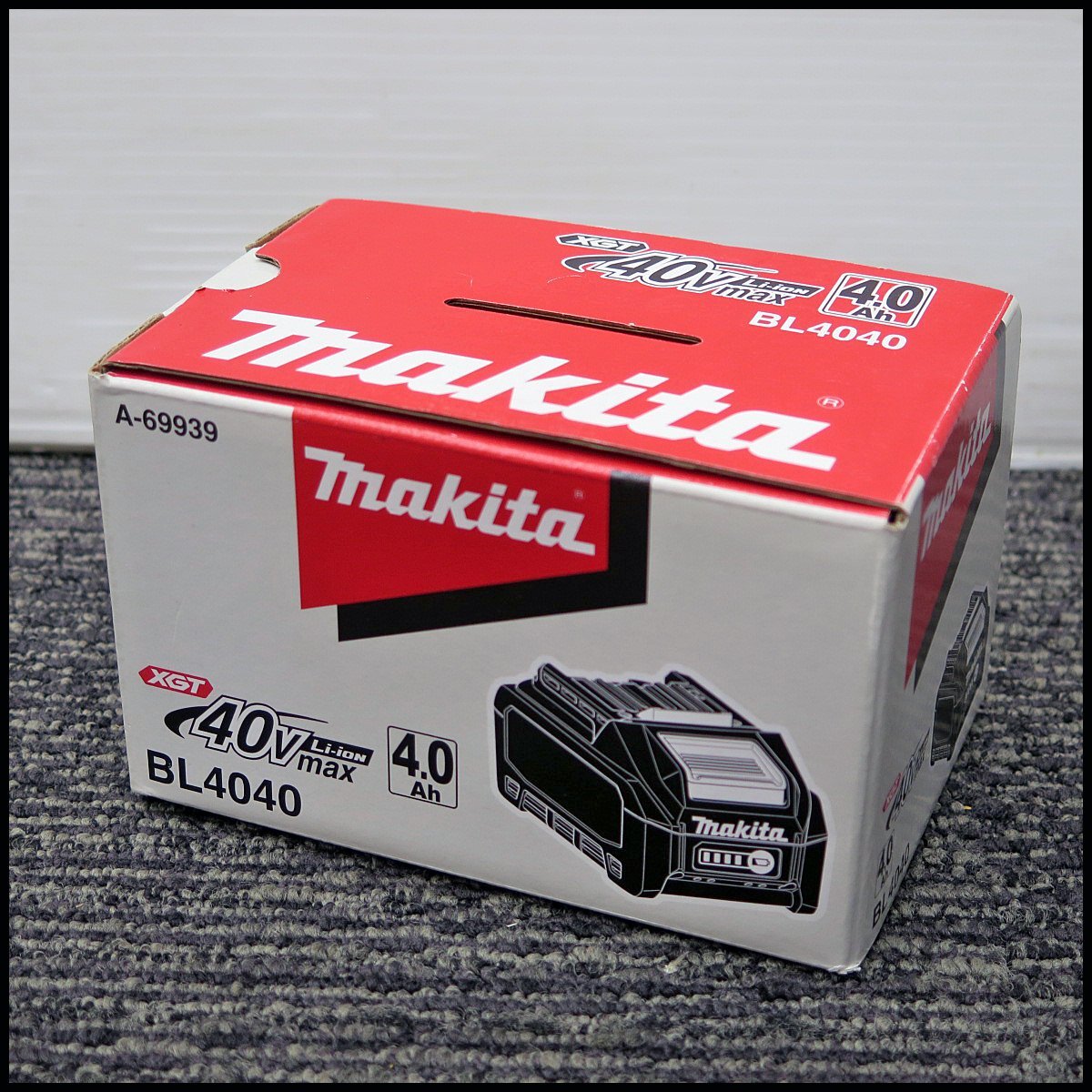 △未使用 makita/マキタ 純正 リチウムイオンバッテリー BL4040 40V MAX(4.0Ah) 電池パック/バッテリーパック拍卖