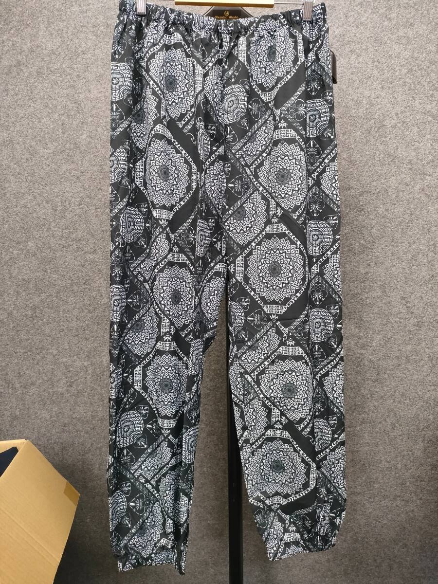 ★ブランド不明 ペイズリー柄 パンツ ボトムス サイズXL拍卖