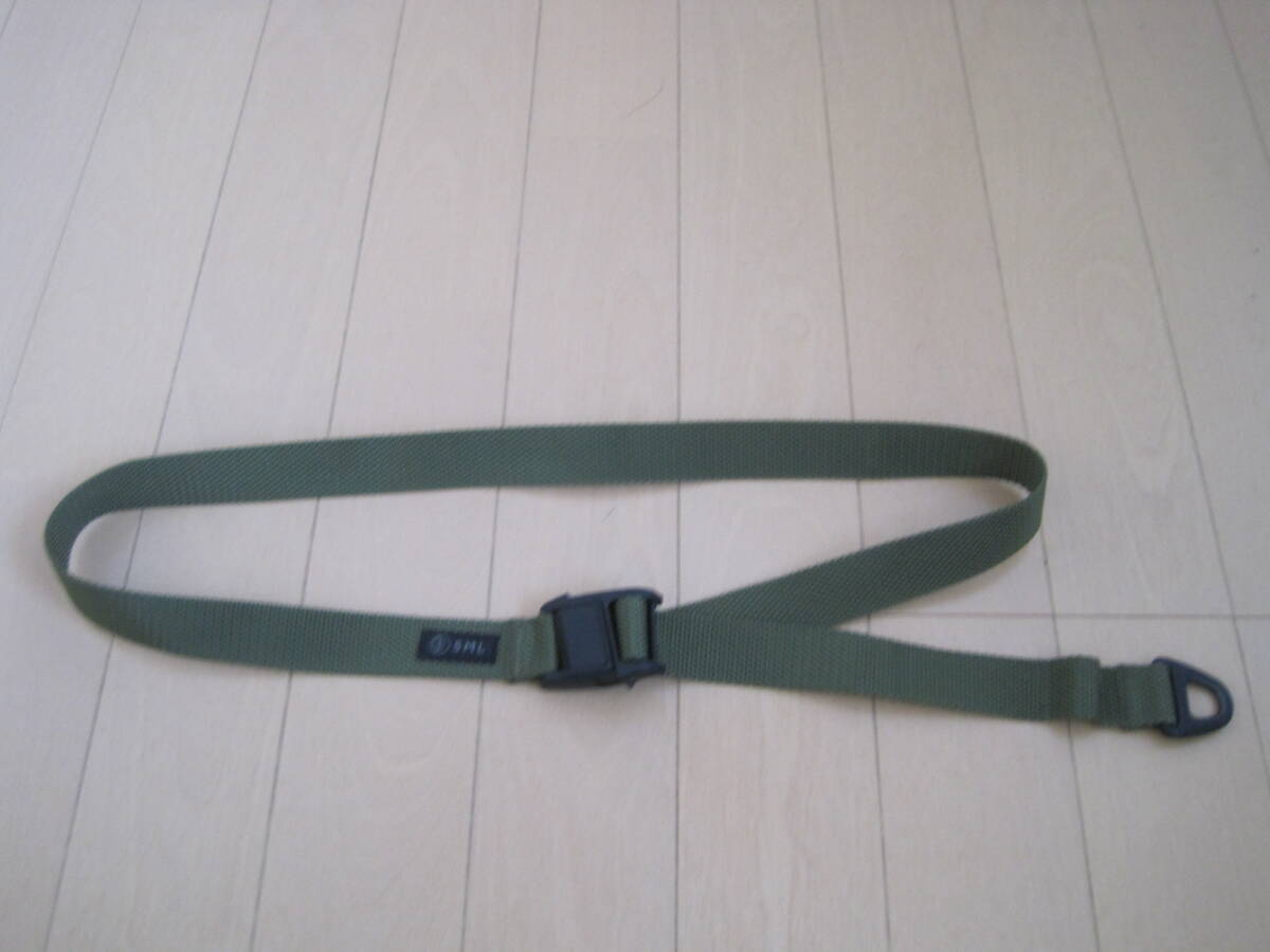 SML エスエムエル quick operation tech belt S ワンタッチベルト アウトドア ショルダーベルトとしても拍卖