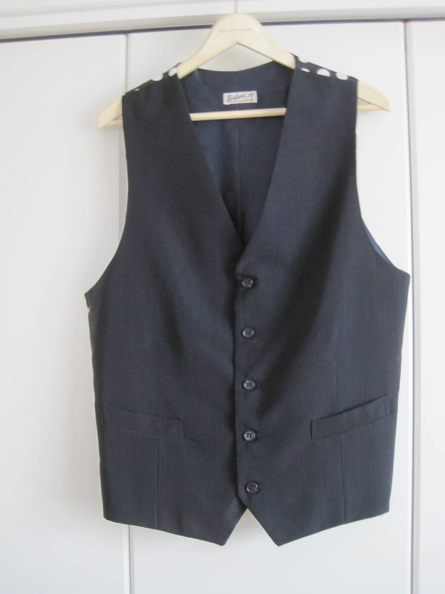 イタリア製 Bevilacqua ベヴィラクア ベスト 背中ドッド M トゥモローランド購入拍卖