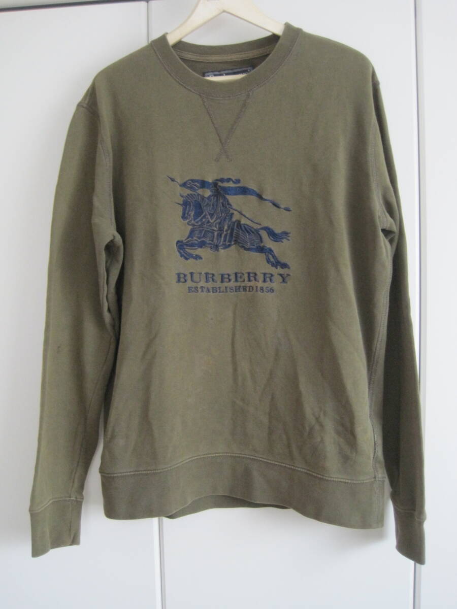 レア イングランド製 BURBERRY バーバリー スウェット トレーナー拍卖