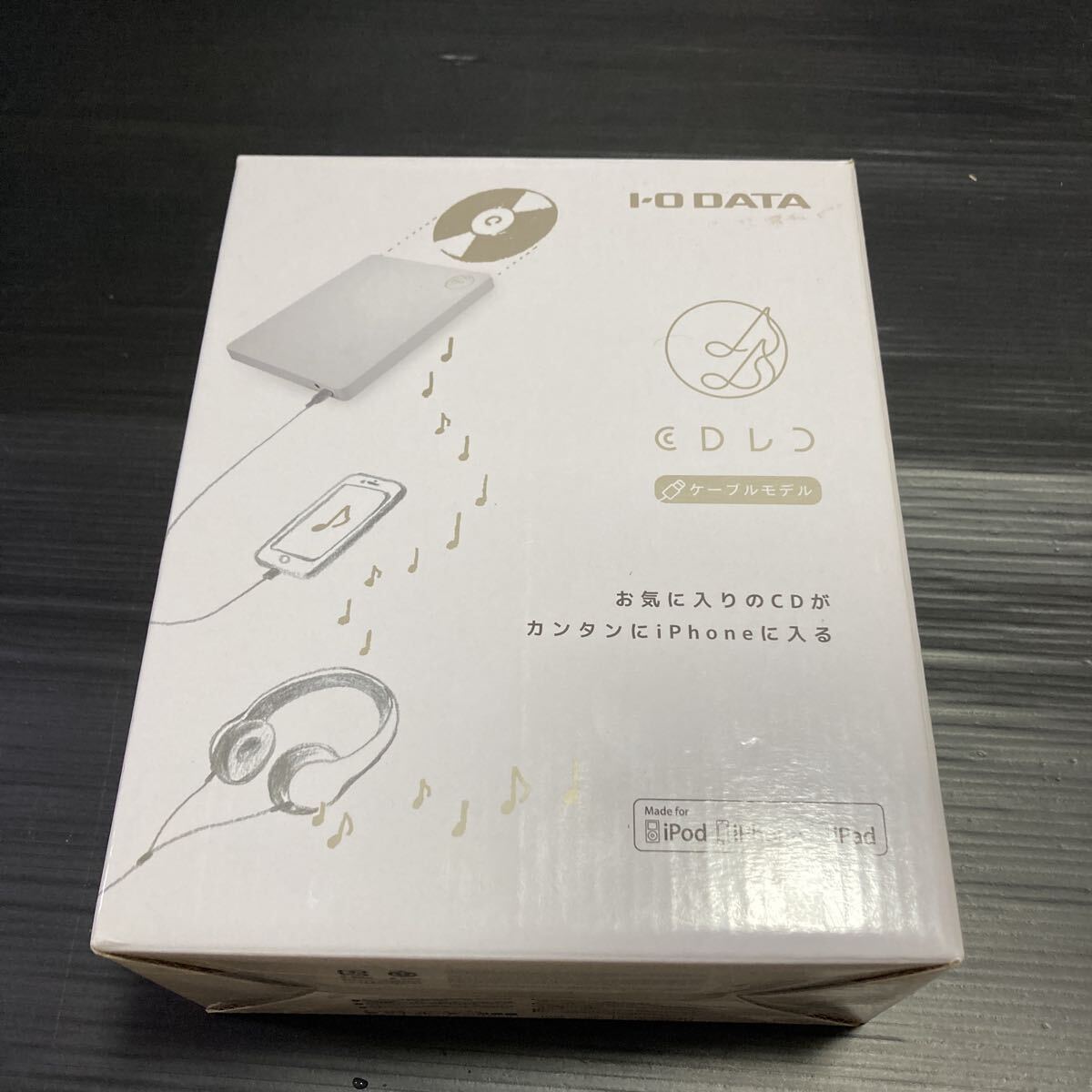 I-O DATA iPhone スマホ CD取込 ケーブルモデル iOS 「CDレコ」 土日サポート/CDRI-L24I拍卖