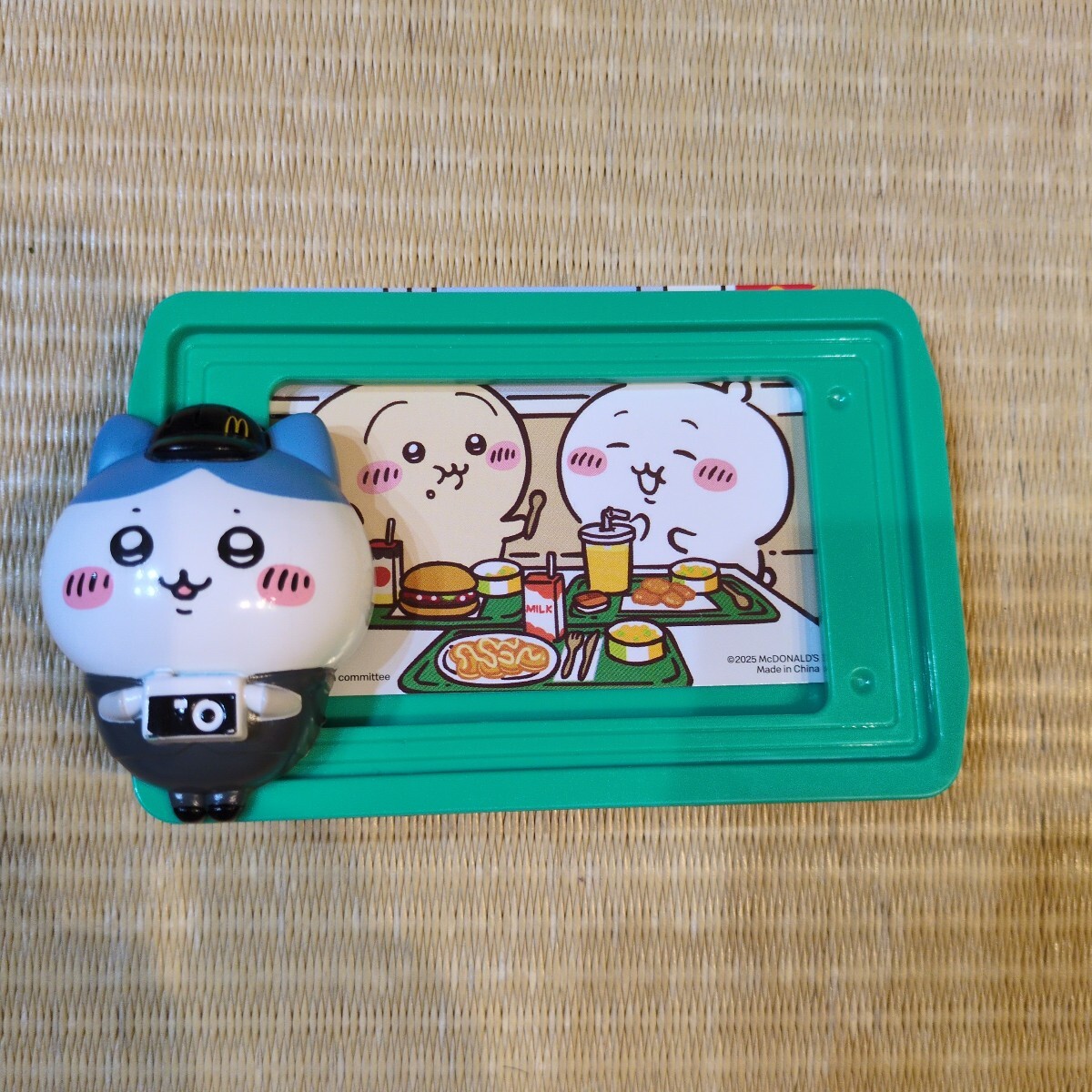 【美品】 マクドナルド ハッピーセット ハチワレ トレイフォトフレーム ちいかわ拍卖