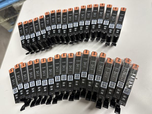 キャノン純正インクカートリッジ BCI351BK ブラック 36本 普通容量拍卖