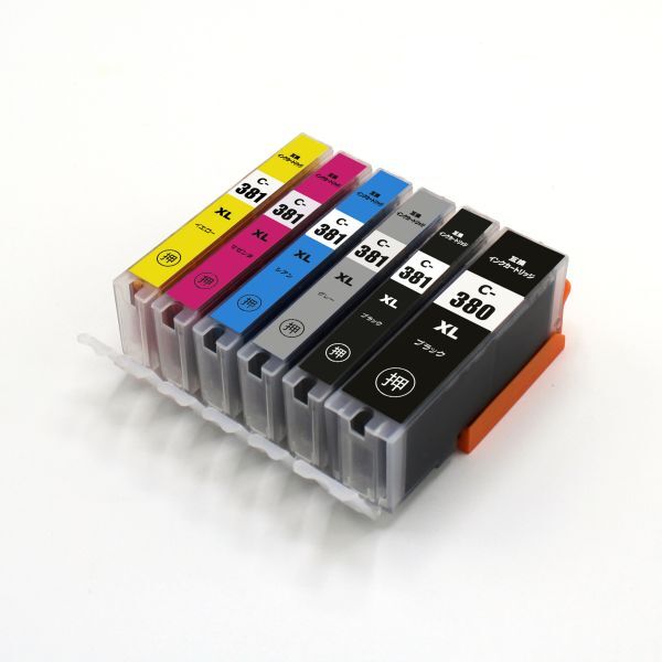 キャノン用 BCI-381XL+380XL/6MP 大容量6色 マルチパック 互換インク TS8430 TS8330 TS7330 TS6330 TR703 TS8230 TS8130 TS6230 TS6130拍卖