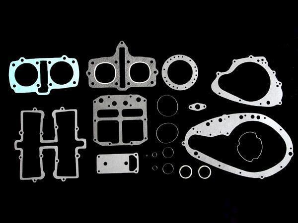 新品 GSX400E ザリ ゴキ エンジン マフラー ガスケット セット パッキン GSX400T GSX400L拍卖