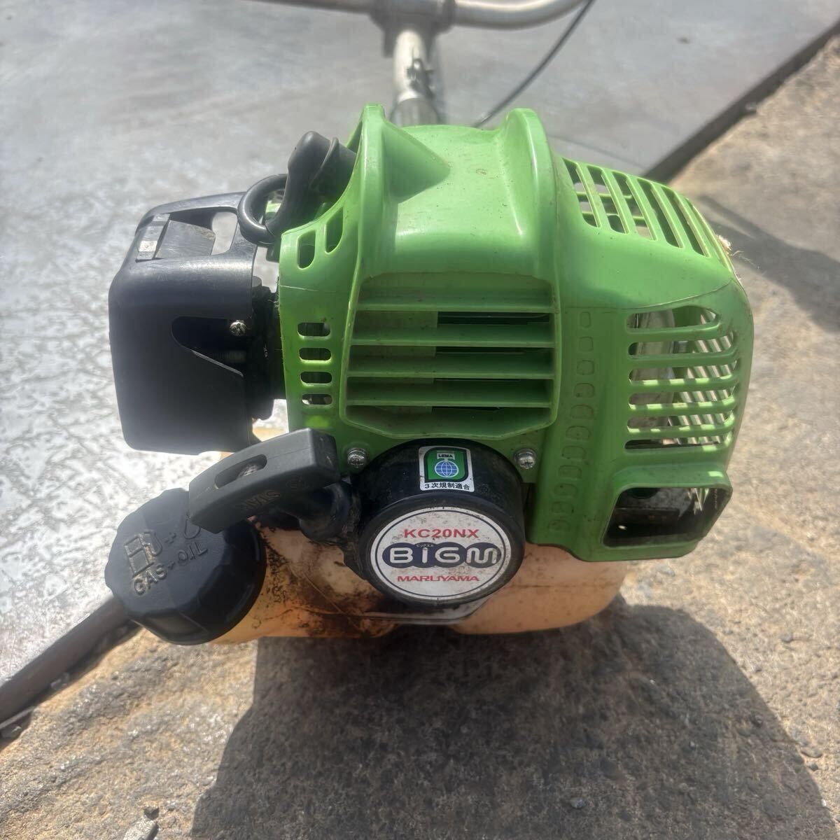 始動確認 MARUYAMA 丸山 BIG M ビッグエム 刈払機 刈払い機 草刈機 エンジン makita マキタ エコー ECHO ゼノア ZENOAH拍卖