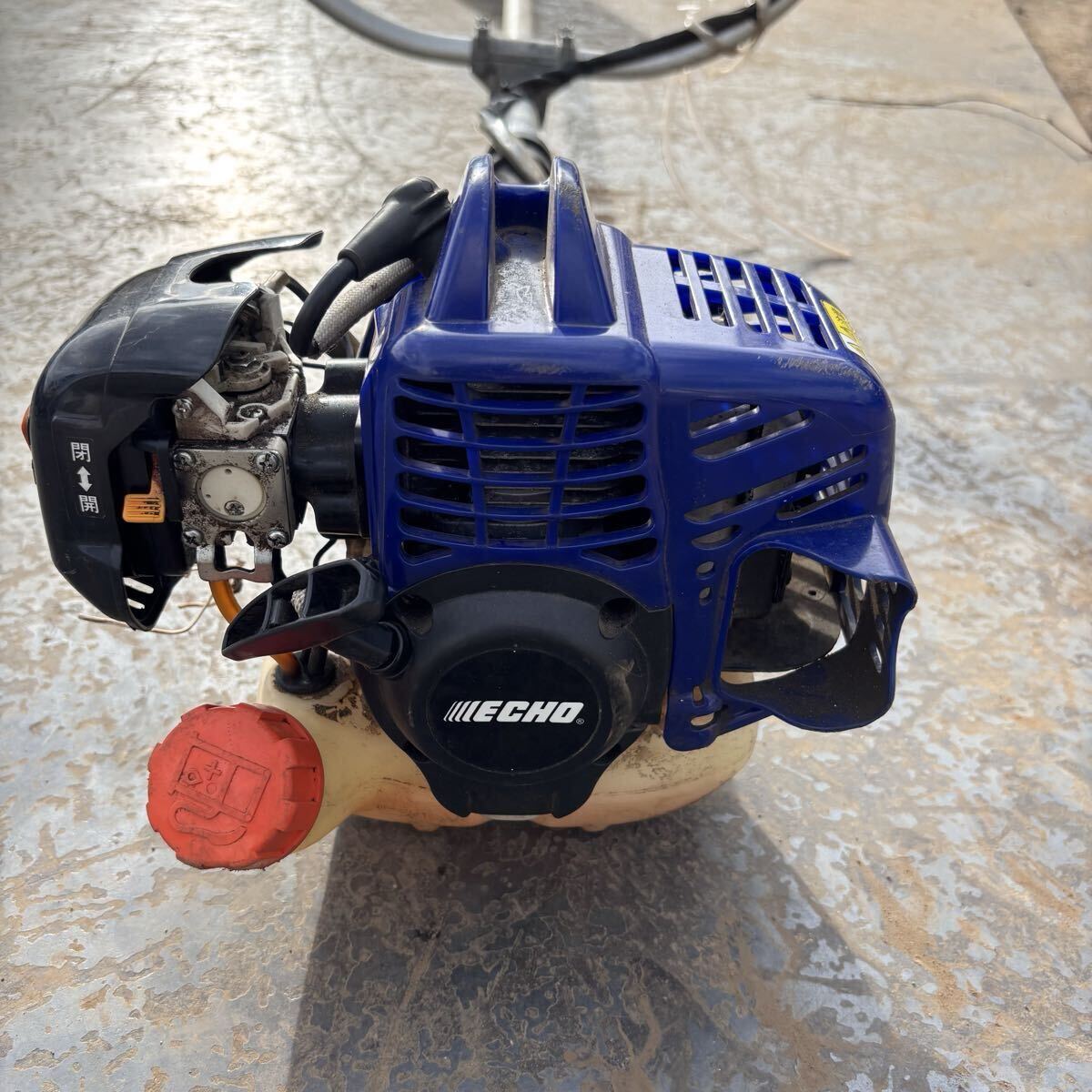 ECOH エコー 草刈機 EGT220 刈払機 草刈り機 マキタ makita ゼノア ZENOAH コマツ KOMATSU RYOBI リョービ 刈刃なし 領収書発行可拍卖