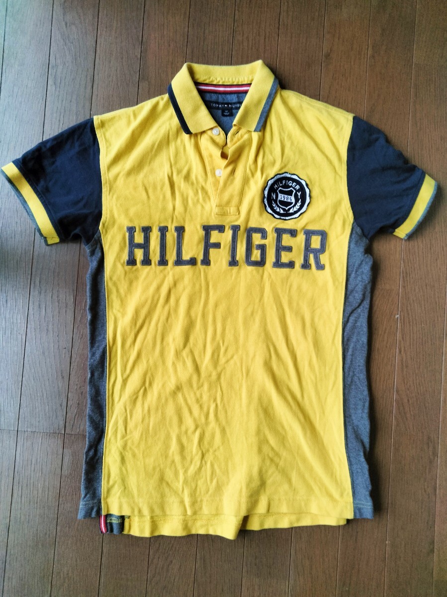 トミーヒルフィガー tommy hilfiger ポロシャツ ロゴ 半袖 ワッペン拍卖