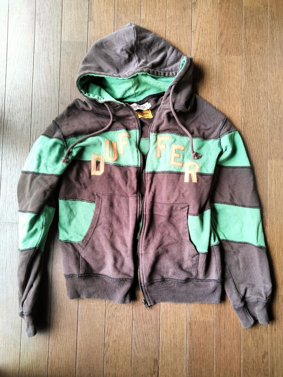 ダファー duffer パーカー ロゴワッペン ジャケット ジャンパー ジャージ ブルゾン拍卖