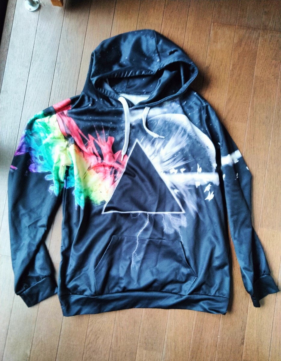 lots of love パーカー スウェット トレーナー ロッツオブラブ マルチカラー イラスト デザイン拍卖