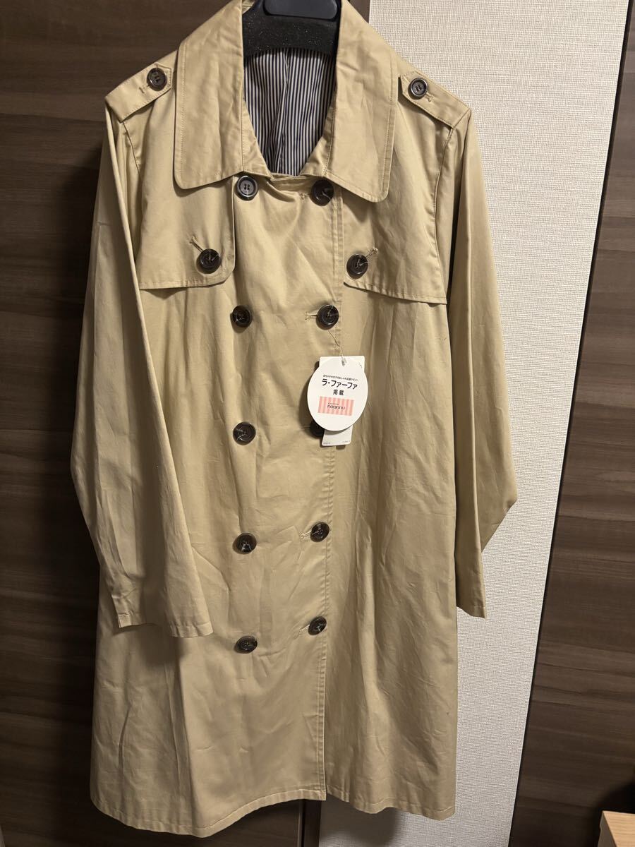 新品未使用 ノアンヌ 4Lサイズ ベージュ トレンチコート 大きい 着痩せ スプリング 身幅ゆったり 即決あり拍卖
