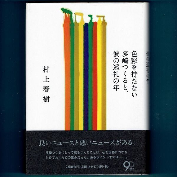 ◆送料込◆『色彩を持たない多崎つくると、彼の巡礼の年』村上春樹(初版・元帯)◆(321)拍卖