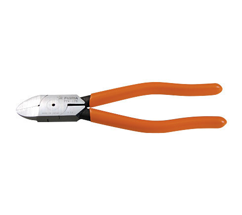 在6(志)新品 送料無料★FUJIYA(フジ矢) 電工VAニッパ(ラウンド刃) 175mm No.77R-175 ハンドツール ニッパー(I)拍卖