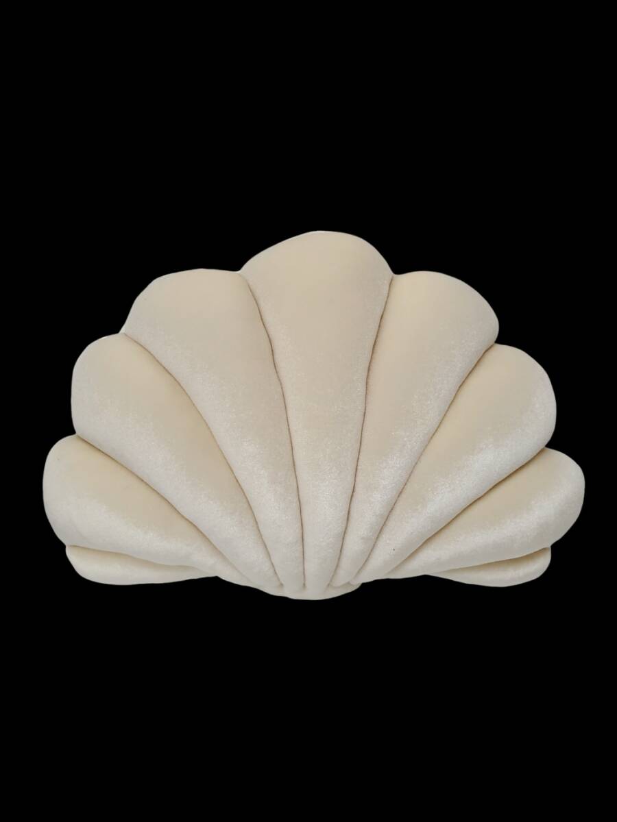【未使用】 Francfranc フランフラン シェルクッション シェリルクッション 貝殻 アイボリー ベージュ インテリア 拍卖
