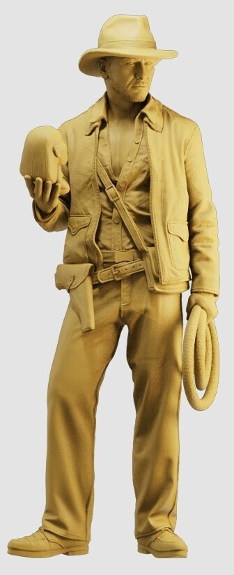 1/64スケール インディ・ジョーンズ(3) ジオラマフィギュア 905拍卖