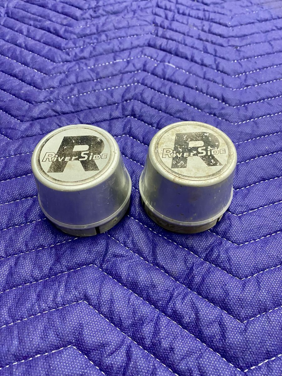 リバーサイド R101 センターキャップ 2個 当時物 旧車拍卖