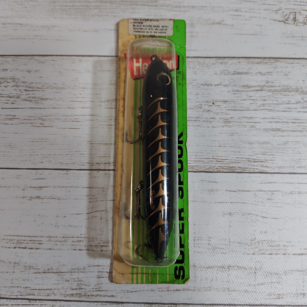 ヘドン スーパースプーク【HEDDON】ブラックショアシャッド拍卖