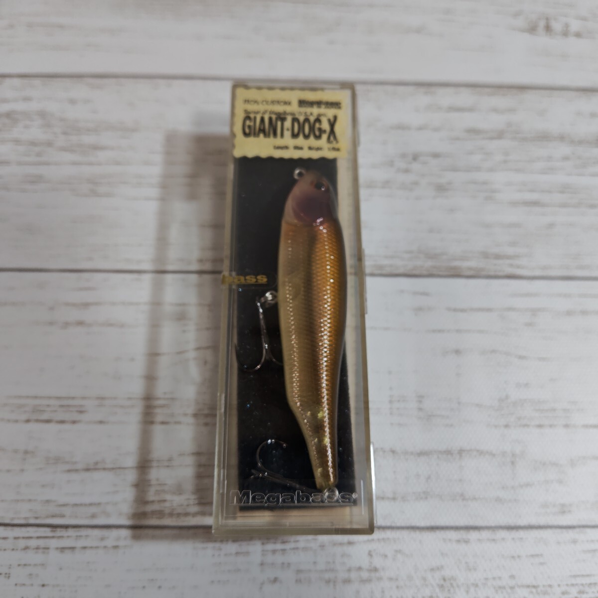 メガバス ジャイアントドックX【Megabass】SGカワムツ 未開封品拍卖