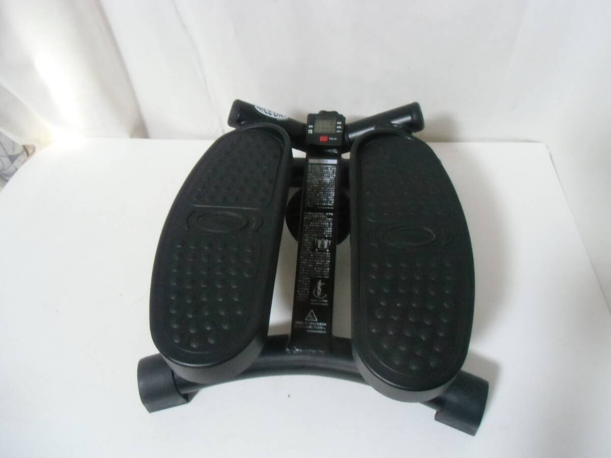 □Shop Japan 健康ステッパー NICE DAY ナイスデイ ND-1B 省スペース 踏み台運動 ショップジャパン☆拍卖