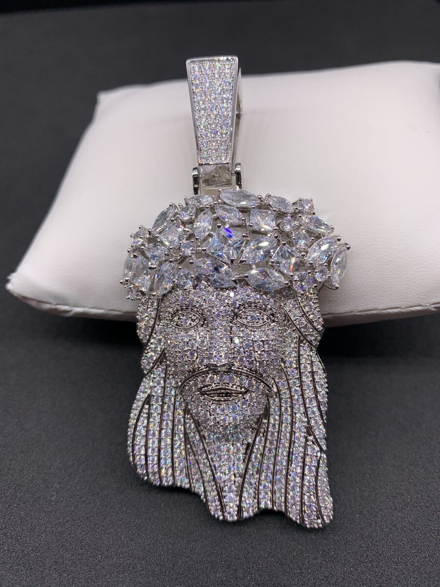 輝き! Jesus シルバー ジーザス イエスキリスト ブリンブリン ネックレス拍卖