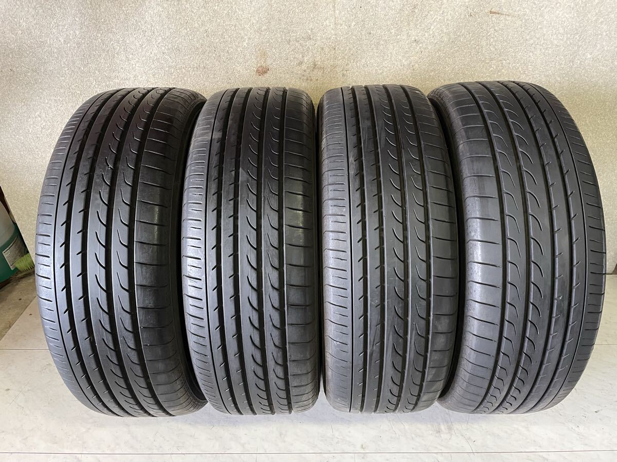 215/60R17 96H ヨコハマ BluEarth RV02 2021年製 中古4本 バリ山 215/60/17 (T315)拍卖
