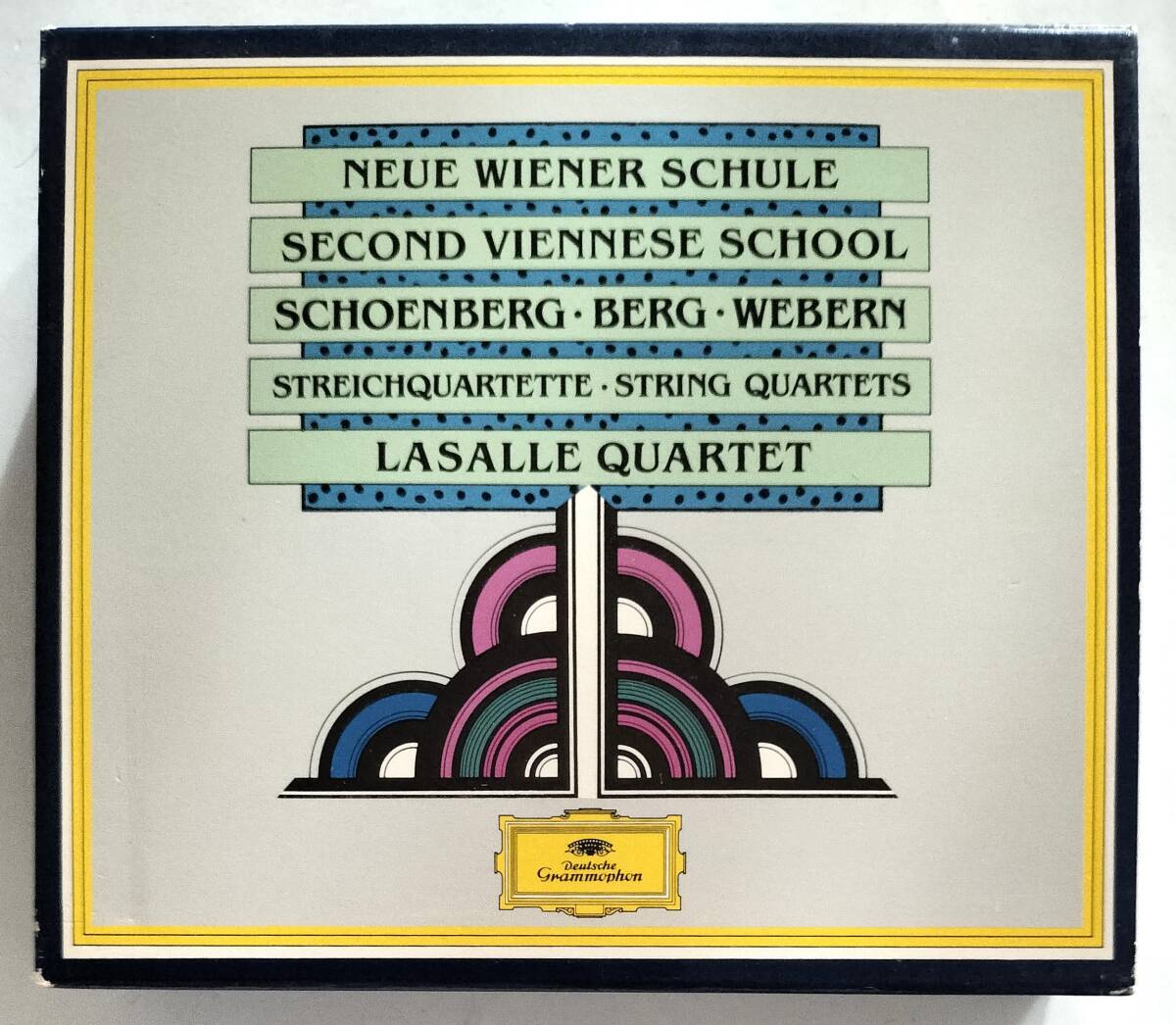 新ウィーン学派の弦楽四重奏曲集 ラサール弦楽四重奏団 4CD拍卖