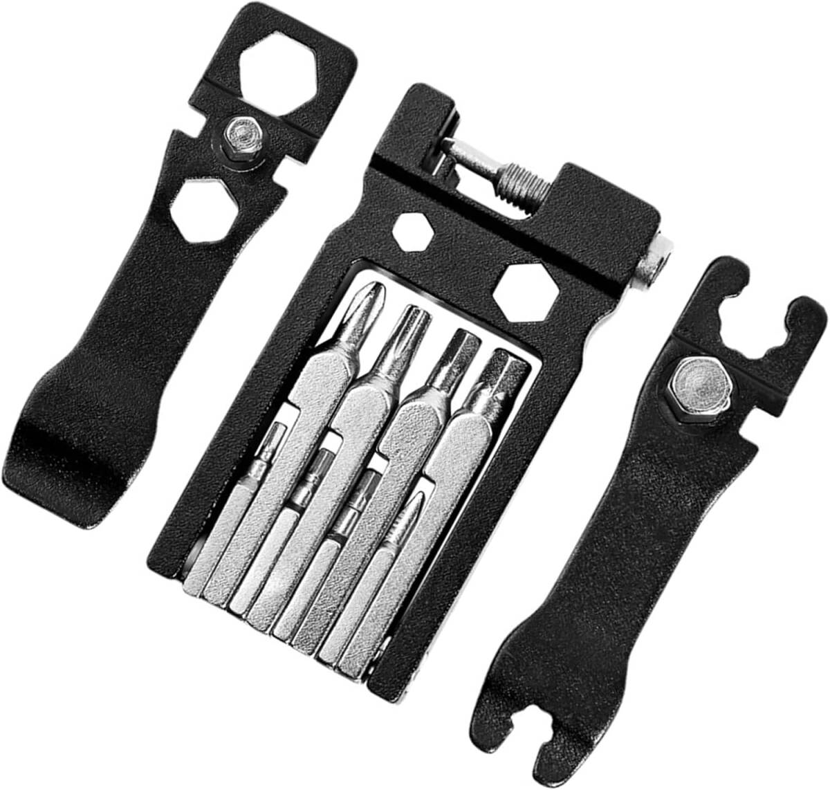 20 in 1 超コンパクト マルチツール 自転車 メンテナンス工具 修理レンチ 多機能自転車修理セット拍卖