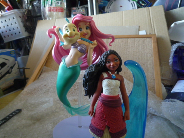 ディズニー リトルマーメイド アリエル モアナと伝説の海2 プレミアム フィギュア まとめて 現状渡し品 同梱不可拍卖