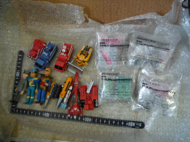 2004年 劇場版 サンダーバード スタンプ 前売り券特典メカスタンプ ホットウィール Hot Wheels ミニカー フィギュア 他 まとめて 現状渡し拍卖