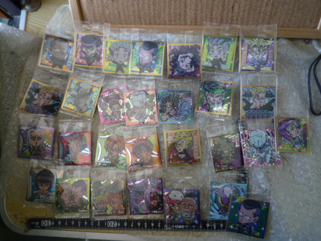 送料無料 未開封 ウエハース シール ジョジョの奇妙な冒険 ジョジョ 大量まとめて にふぉるめーしょん 現状渡し品拍卖