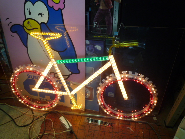 ブリジストン 自転車 電飾看板 販促品 ジャンク扱い品 同梱不可拍卖