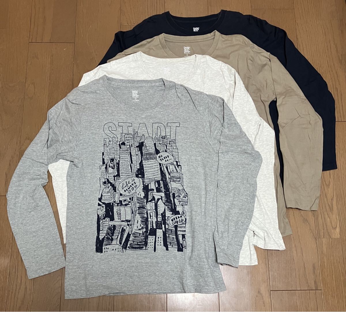 グラニフ ロンT 4枚セット サイズM拍卖