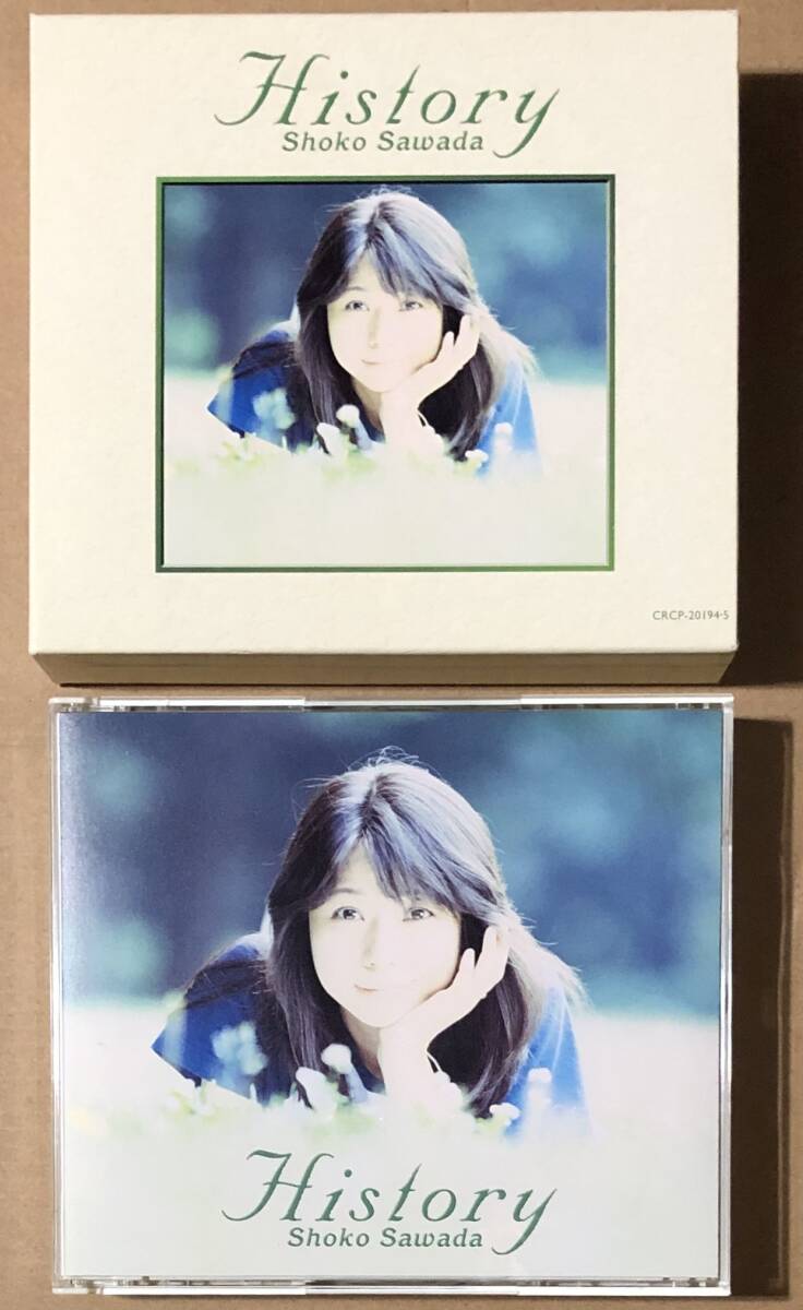 2枚組CD●沢田聖子 HISTORY 紙ケース入り拍卖