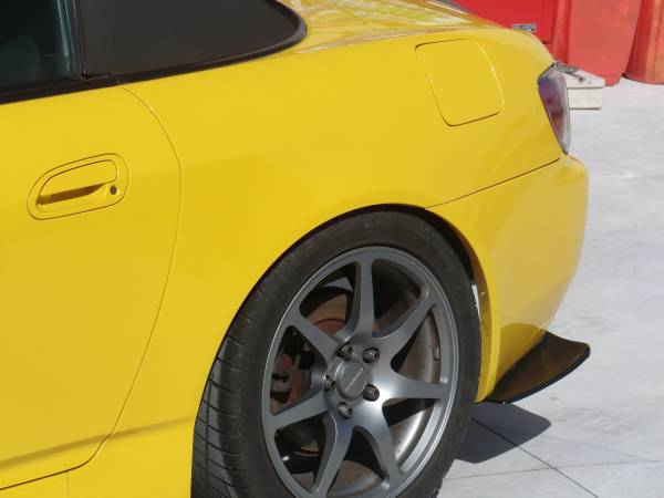 s2000前期ノーマルバンパー専用FRP製リアカナード拍卖