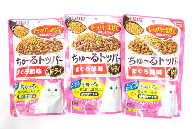 いなば ちゅ〜るトッパードライ まぐろ節味 120g×3個【期限2025.10】拍卖