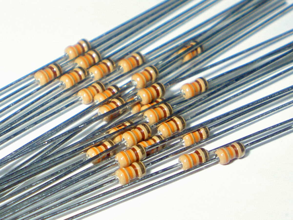 カーボン抵抗 1/6w 330Ω【1セット30本】拍卖