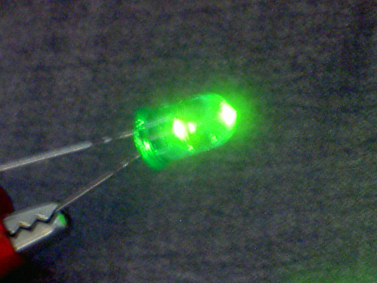 5φ LEDグリーン【1セット10本】拍卖