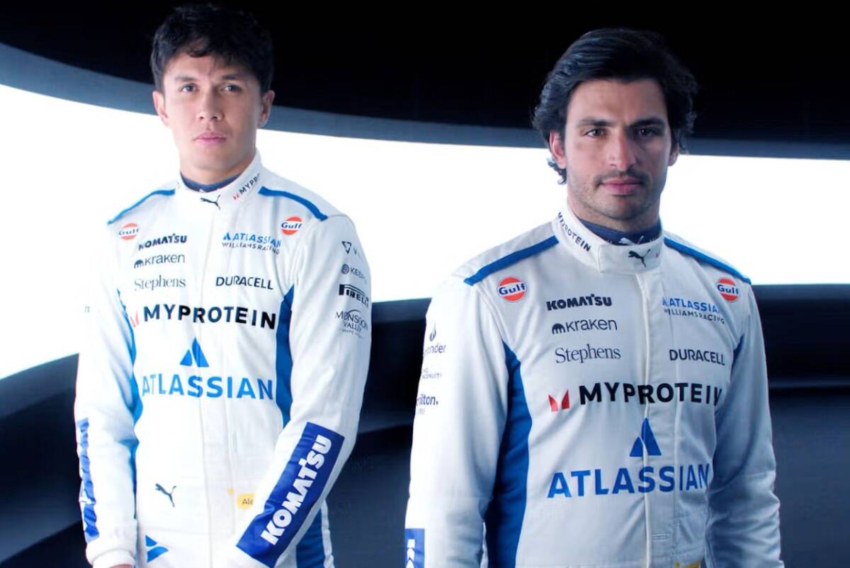 海外 送料込み 高品質 アレクサンダー・アルボン ウイリアムズ・レーシング 2025年 F1 レーシングスーツ サイズ各種 レプリカ拍卖