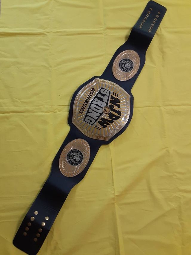 在庫一点限りのみ 海外 高品質 送料込み NJPW STRONG アジアタッグ王座 プロレス チャンピオンベルト レプリカ拍卖