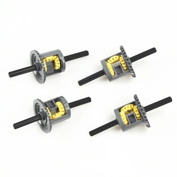 MOC ブロック テクニック 互換 6573 パーツ デフ ディファレンシャルギア 差分ギア 4個セット B028拍卖