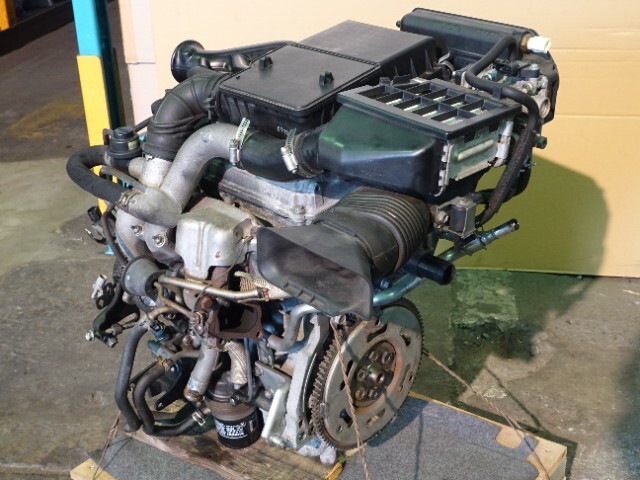 9195 スズキ パレット SW MK21S エンジン K6A ターボ付 (N2-3)拍卖