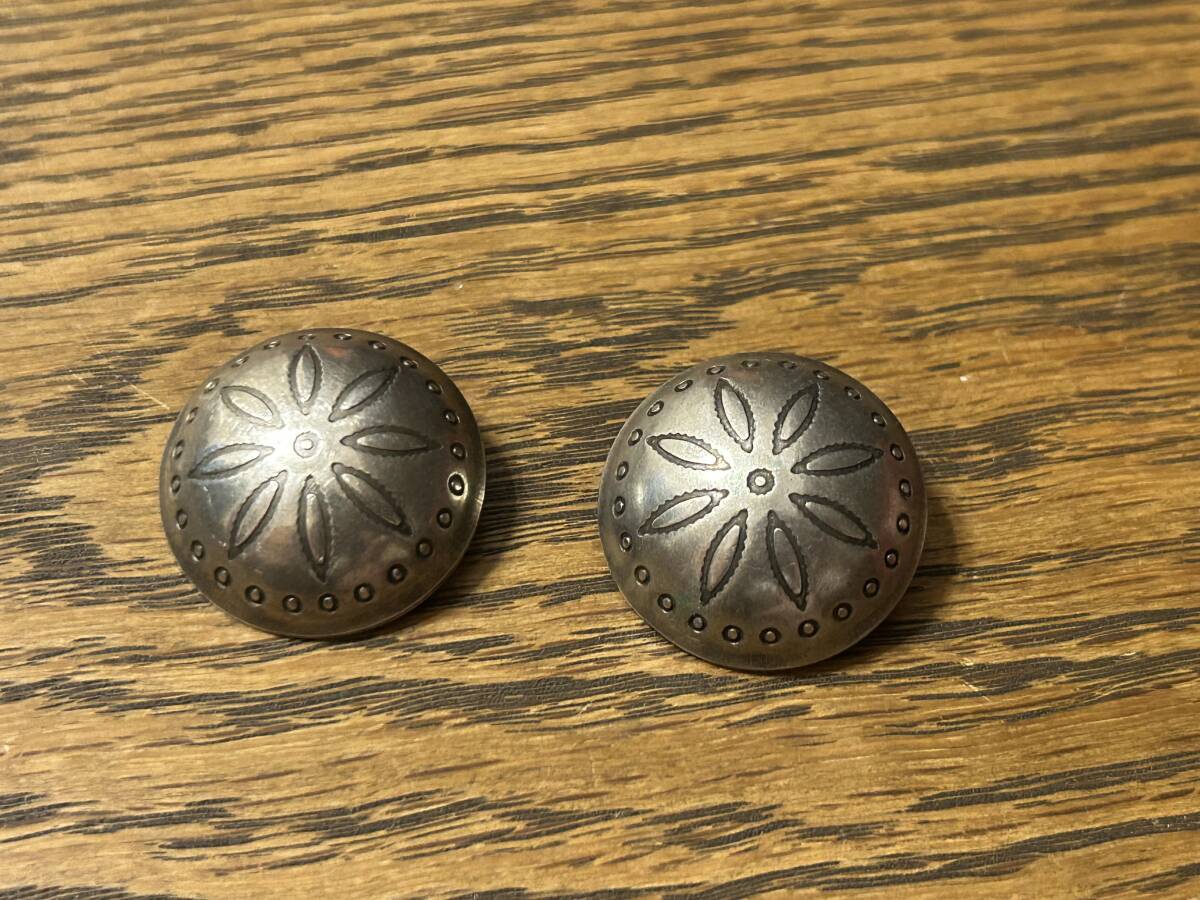 コンチョ ボタン オルテガ センチネラ トルフィロ チマヨラグ Ortega’s Centinela Trujillo’s リトルクラウド ニッケル little cloud拍卖