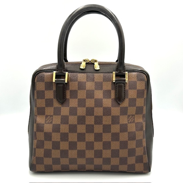 美品 ルイヴィトン ダミエ ブレラ ハンドバッグ スクエア拍卖