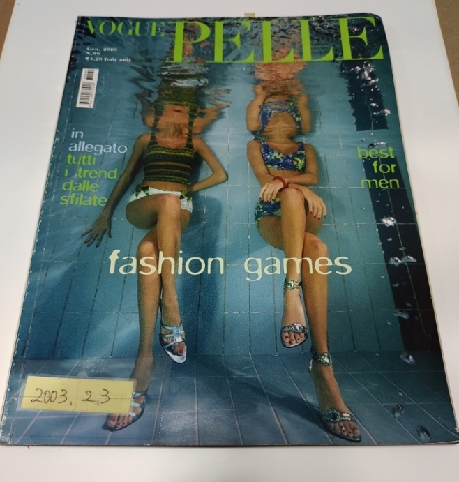 【バックナンバー】VOGUE PELLE gen.2003 N 99 海外ファッション誌 スーパーモデル拍卖